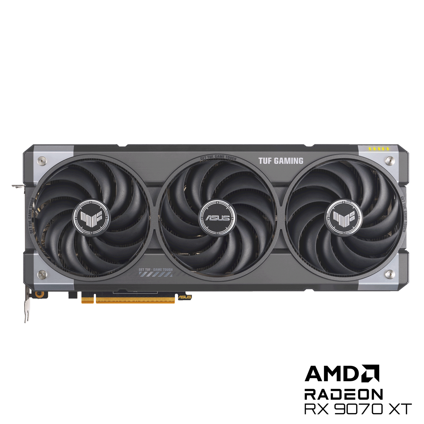 ASUS TUF Gaming Radeon RX 9070 XT OC graphics card product view