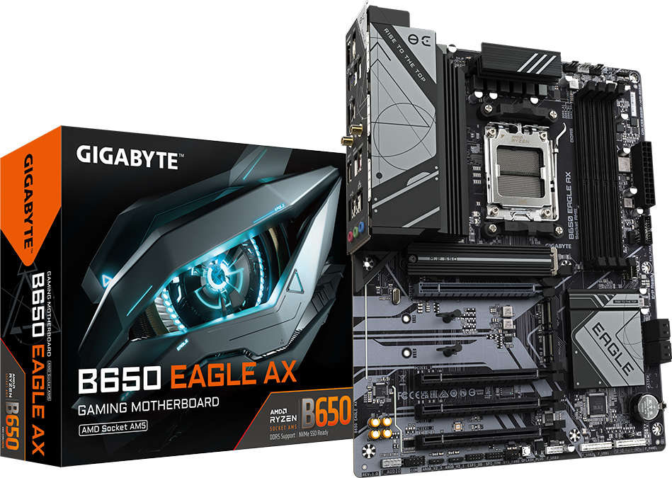 GIGABYTE B650 EAGLE AX motherboard product view
