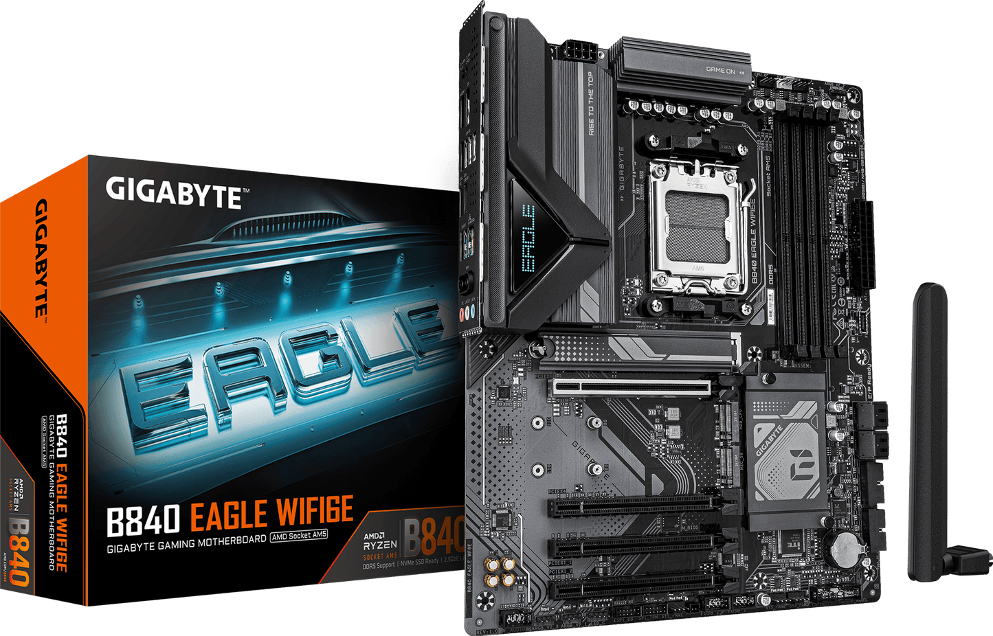 GIGABYTE B840 EAGLE WIFI6E motherboard product view