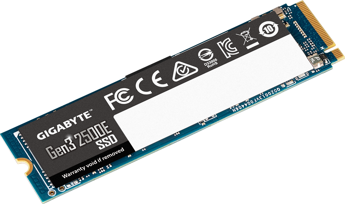 GIGABYTE Gen3 2500E 500GB SSD product view