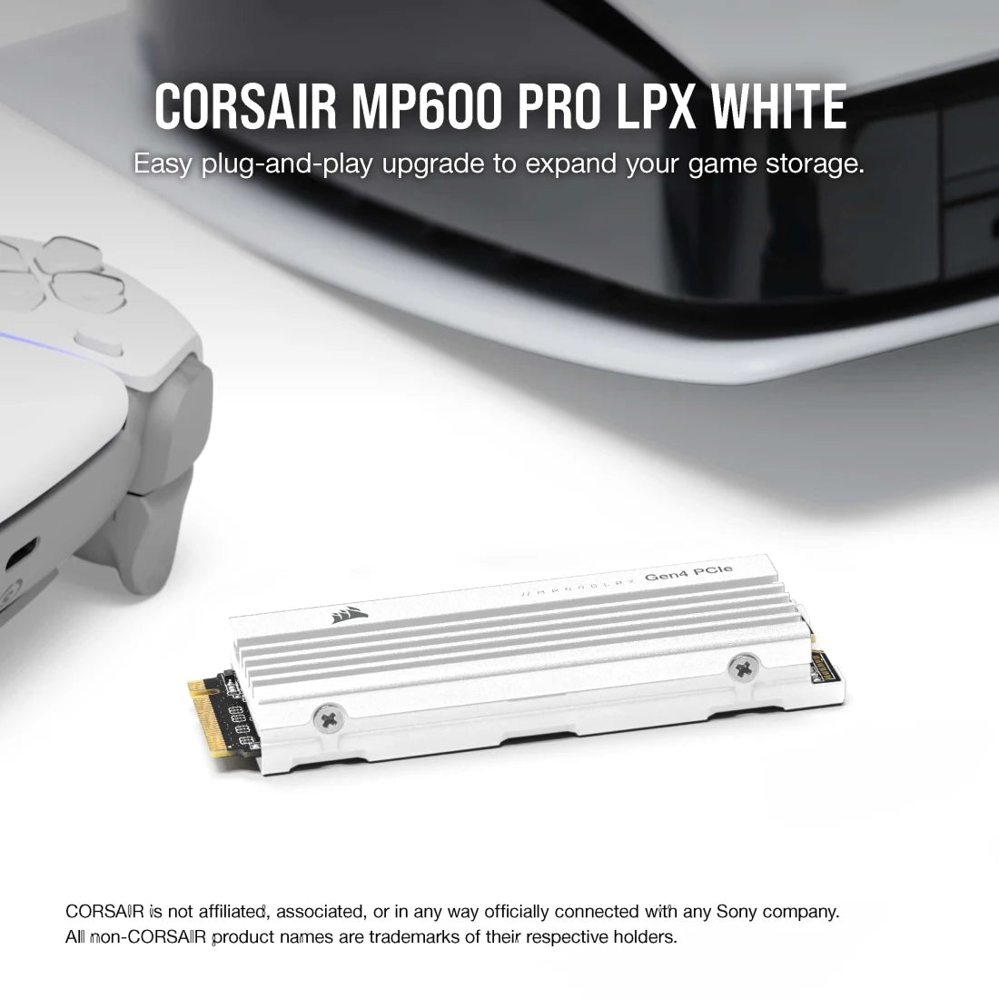CORSAIR MP600 PRO LPX 2TB White alternate view