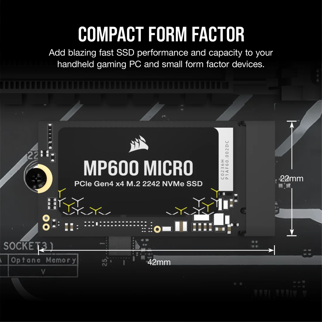 CORSAIR MP600 MICRO 1TB alternate view