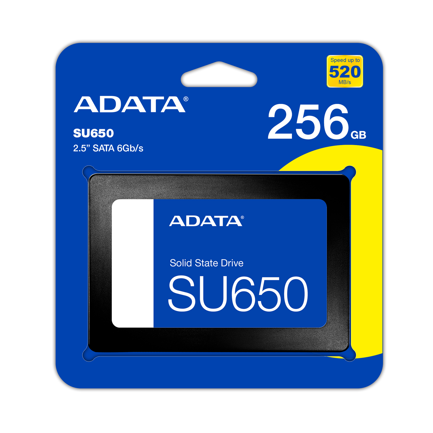 ADATA Ultimate SU650 256GB package