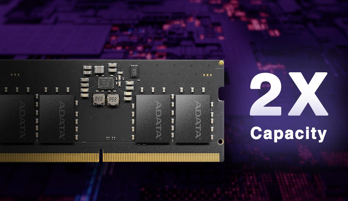 ADATA DDR5-4800 SO-DIMM technology view