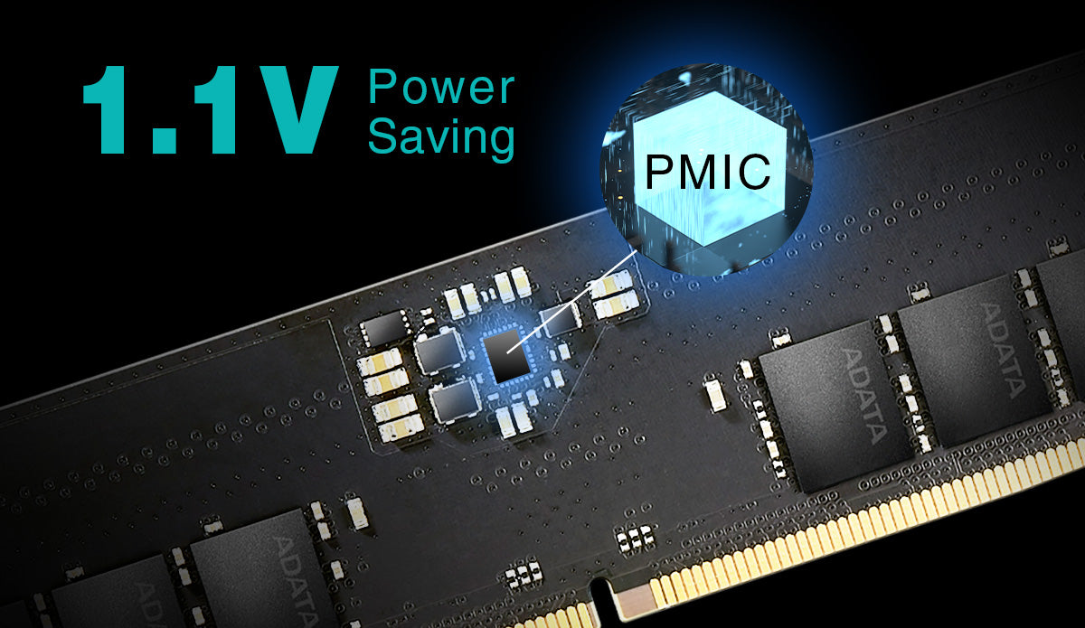 ADATA DDR5-4800 U-DIMM feature view