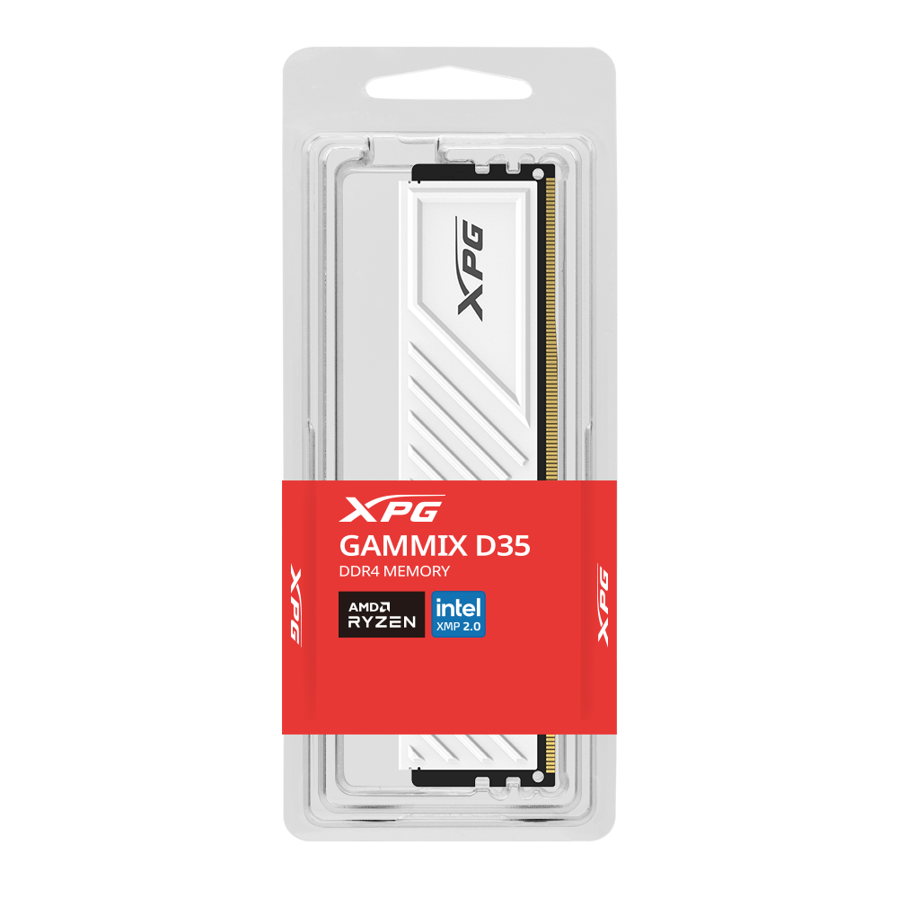 XPG GAMMIX D35 DDR4 white package