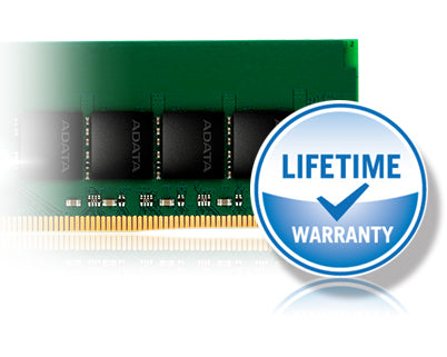 ADATA DDR4-3200 U-DIMM platform view