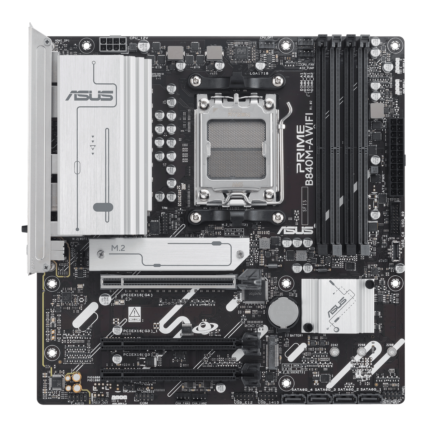 ASUS Prime B840M-A WIFI-CSM motherboard product view
