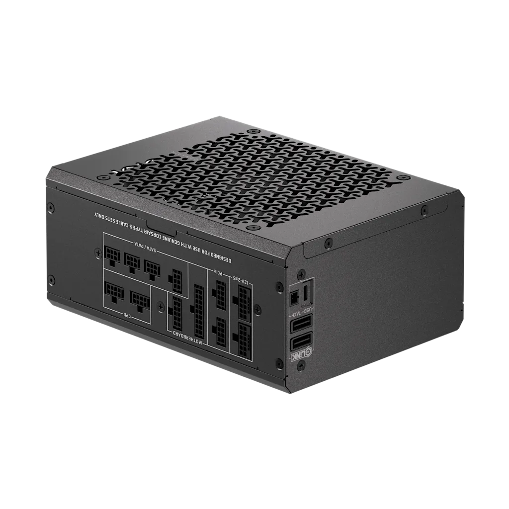 CORSAIR iCUE LINK HX1500i SHIFT 1500 WATT CYBENETICS PLATINUM, FULLY MODULAR PSU official product image 1