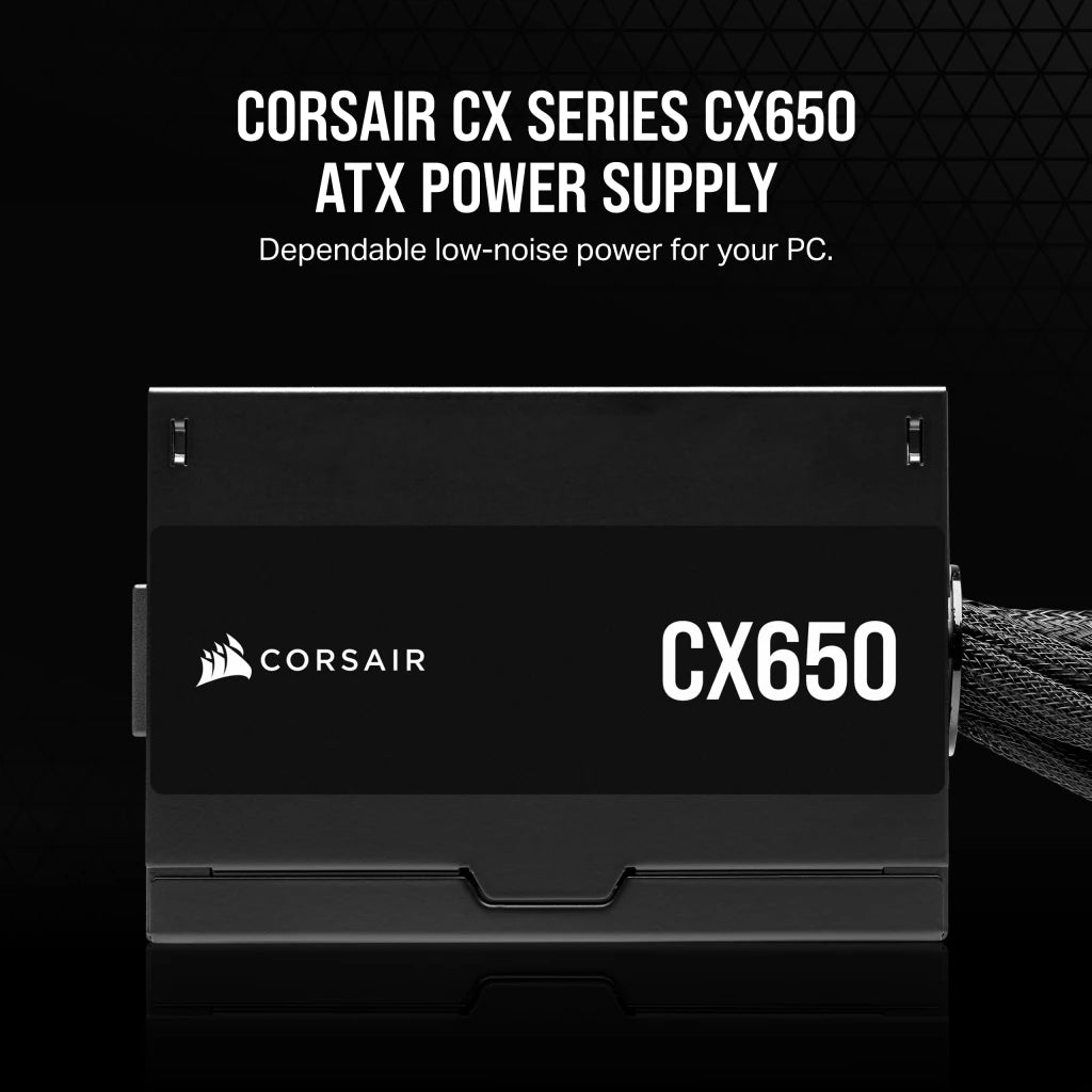 CORSAIR CX SERIES CX650 650W 80 PLUS BRONZE PSU official product image 2