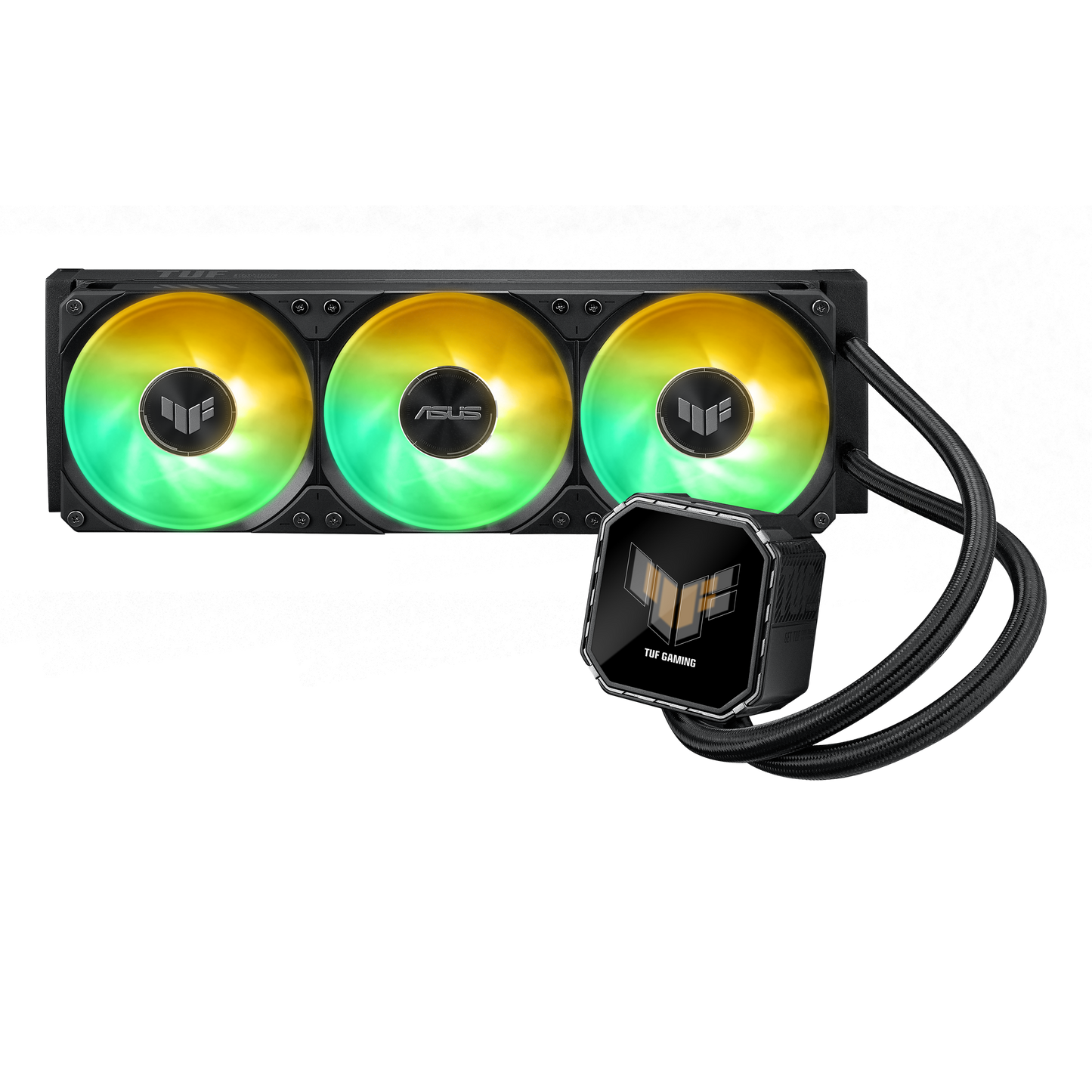 ASUS TUF Gaming LC III 360 ARGB LCD AIO cooler product view