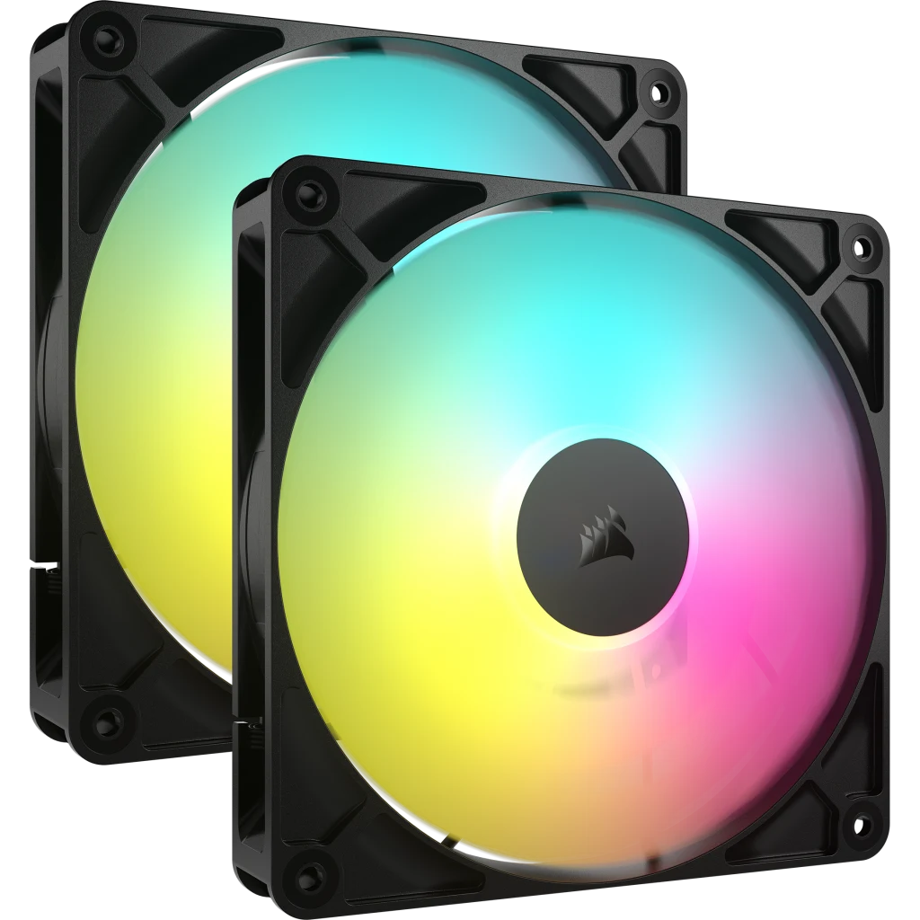 CORSAIR RS140 ARGB 140MM ARGB FAN - DUAL PACK official product image 1