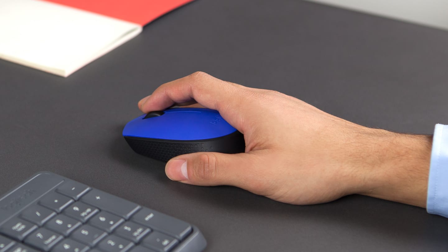 Logitech Wireless Mouse M170 - Black official image 3