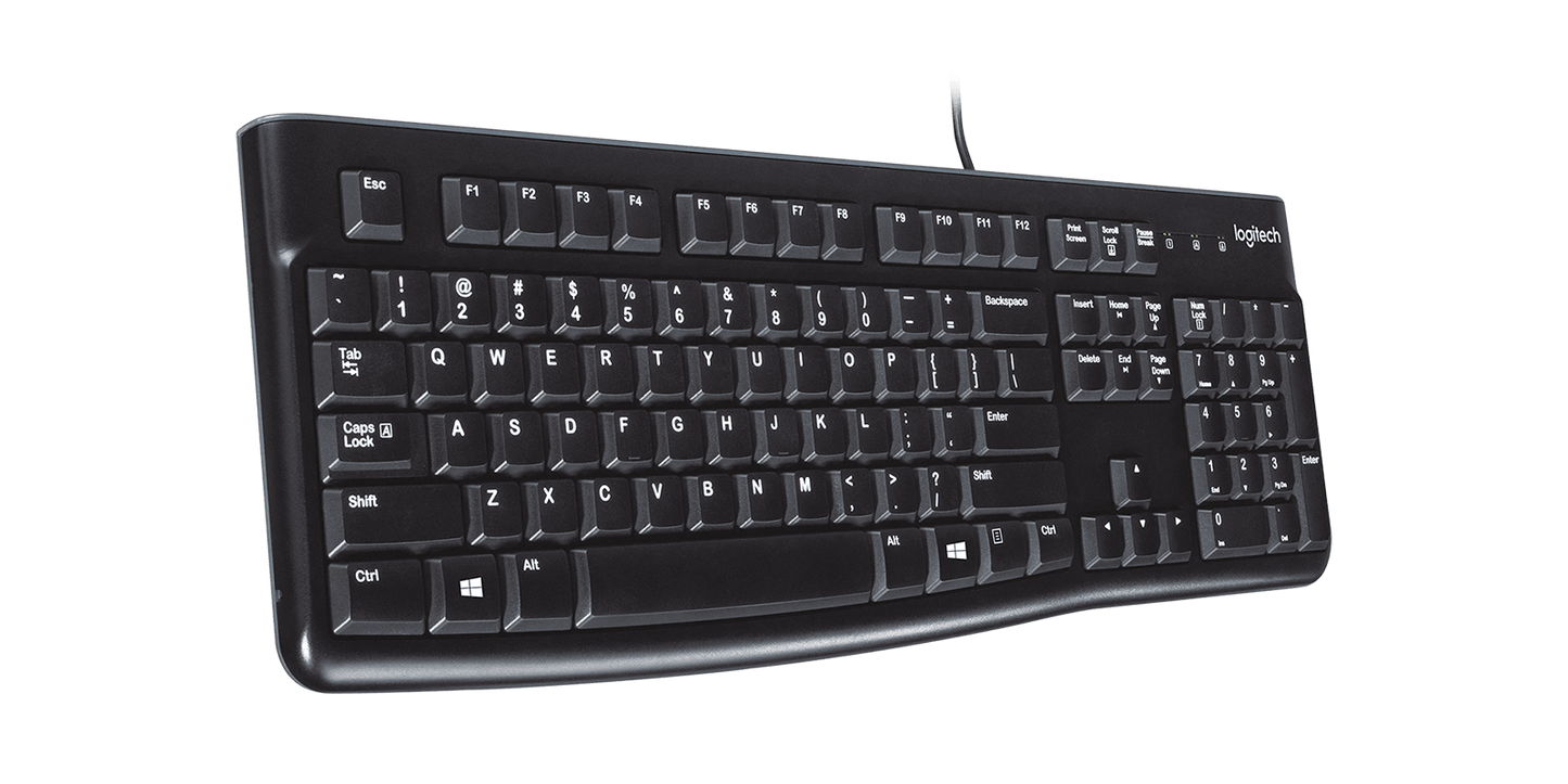 Logitech Keyboard K120 - Black official image 3