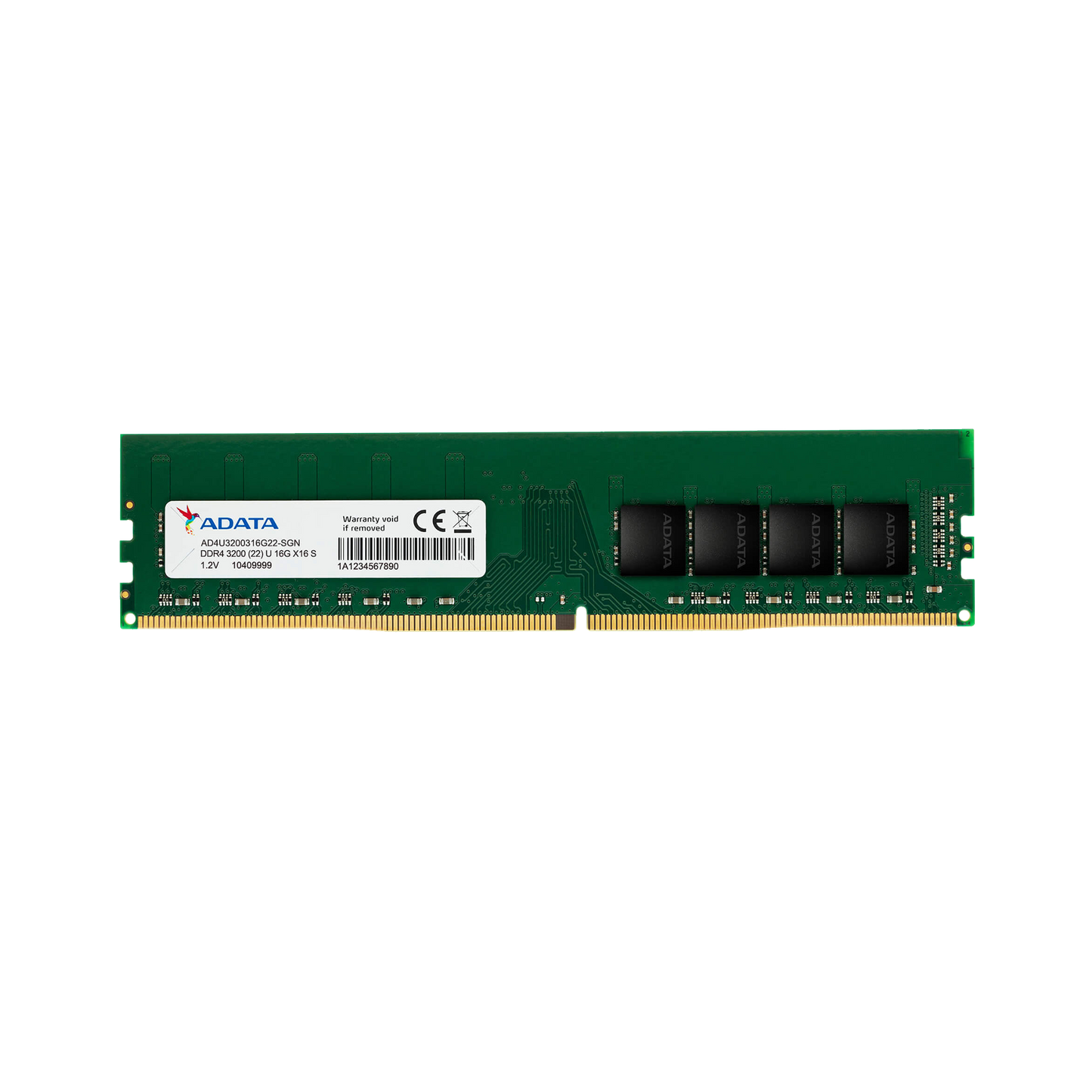 ADATA 16GB DDR4-3200 DIMM MEMORY MODULE