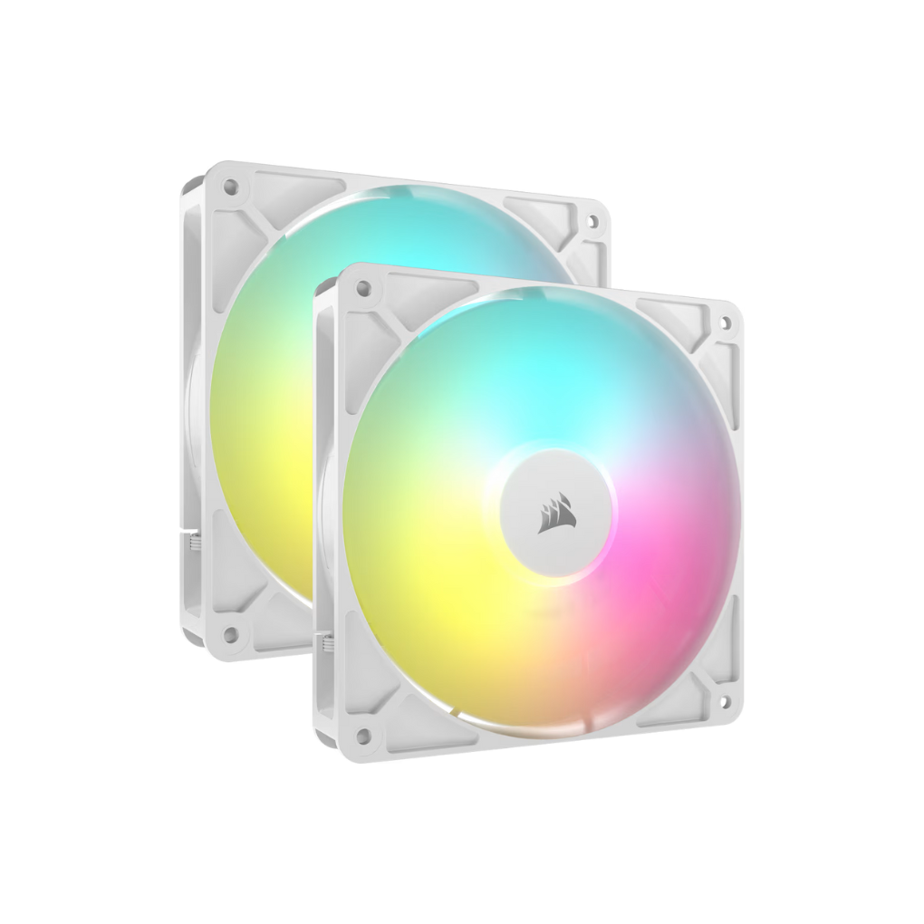 CORSAIR RS140 ARGB 140mm ARGB FAN WHITE - DUAL PACK