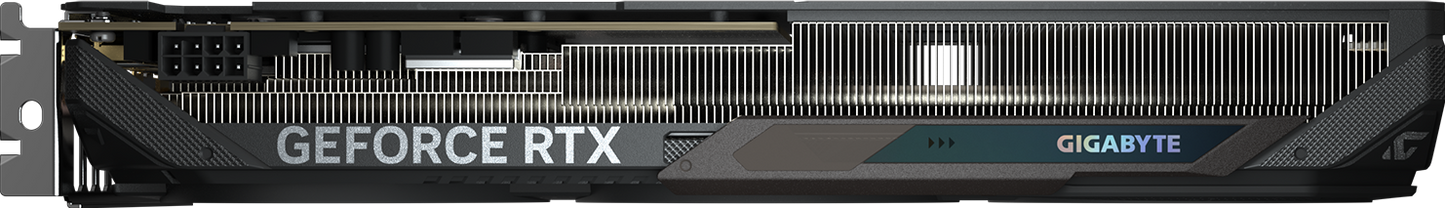 GIGABYTE GeForce RTX 5050 GAMING OC 8G angled view