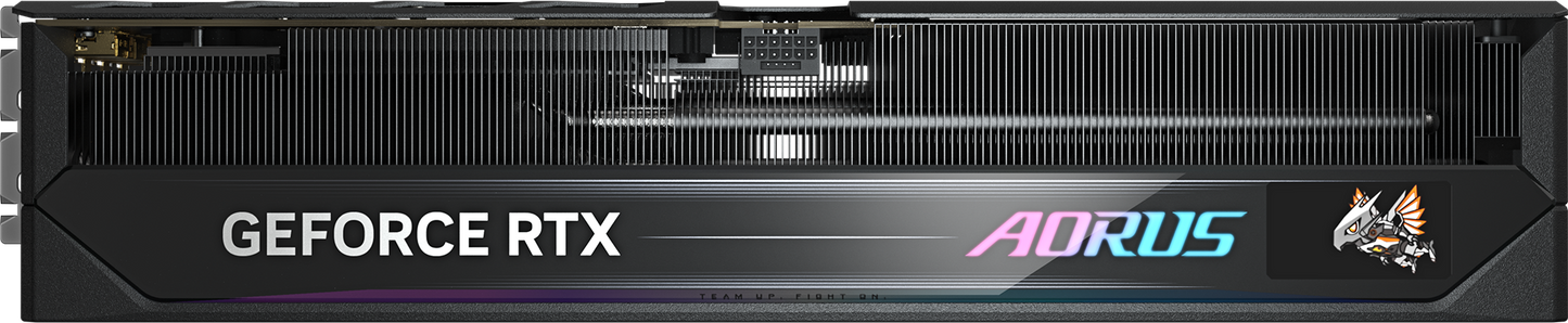 AORUS GeForce RTX 5070 Ti MASTER 16G rear view