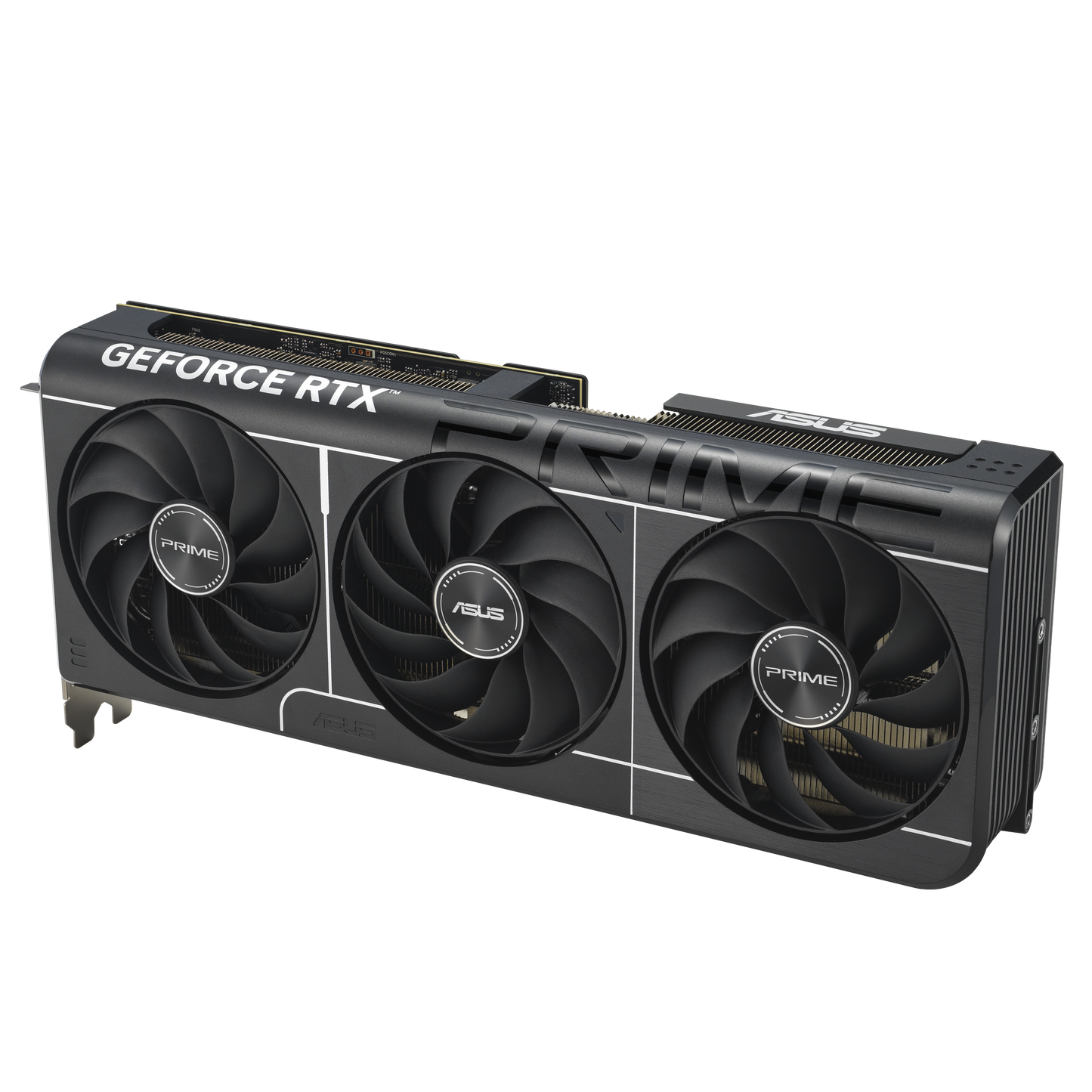 ASUS Prime RTX 5070 OC graphics card rear view