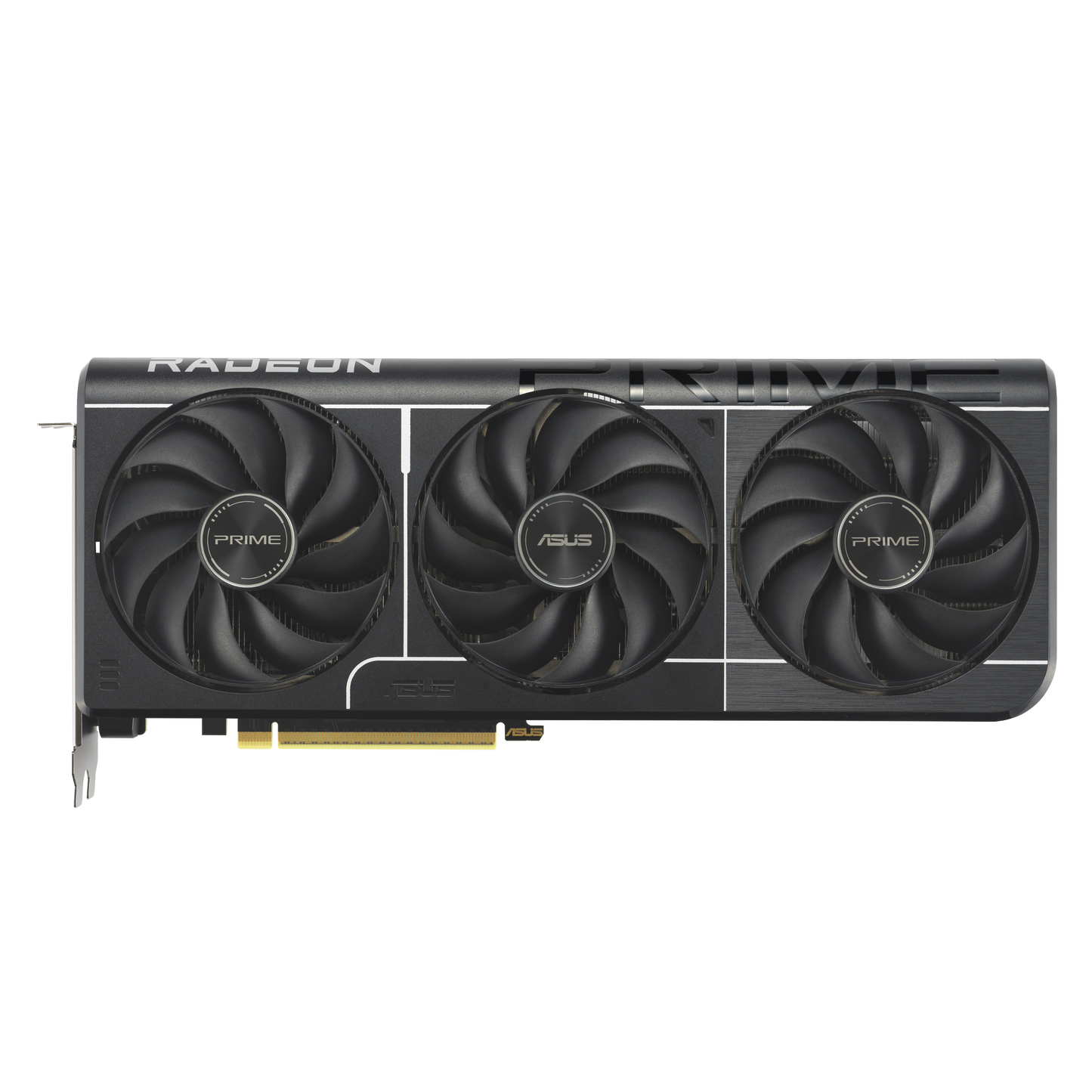 ASUS Prime Radeon RX 9060 XT OC graphics card alternate view
