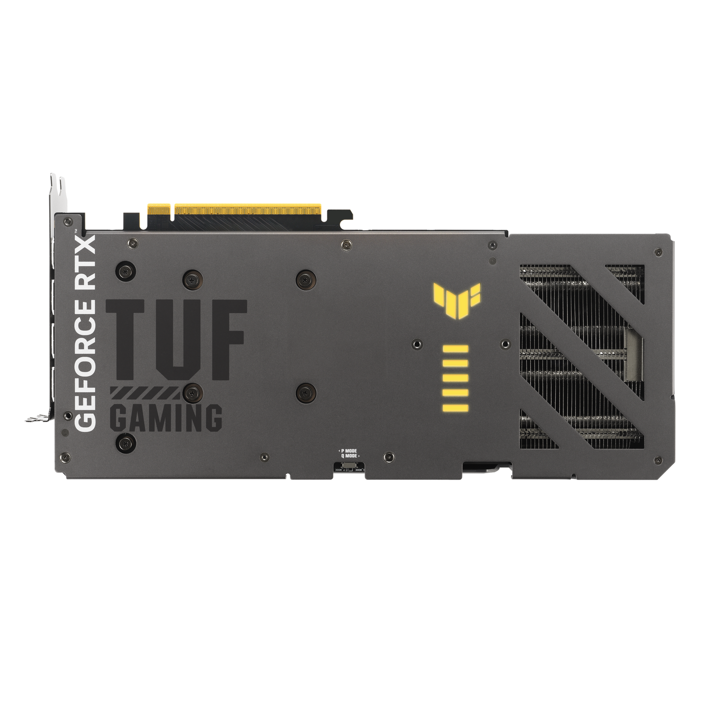 ASUS TUF Gaming RTX 5060 8GB OC graphics card rear view