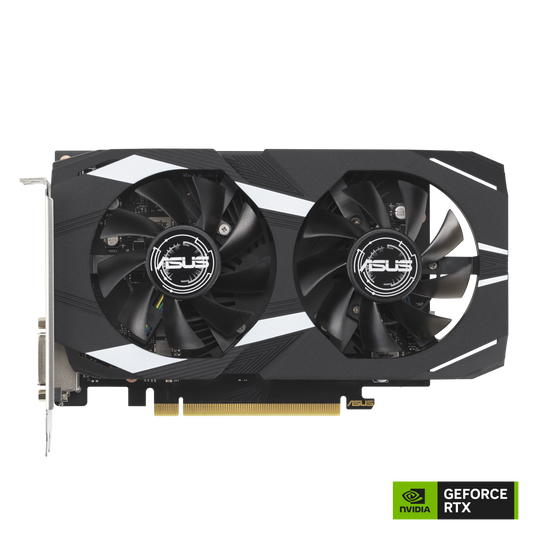 ASUS Dual RTX 3050 6GB OC graphics card product view