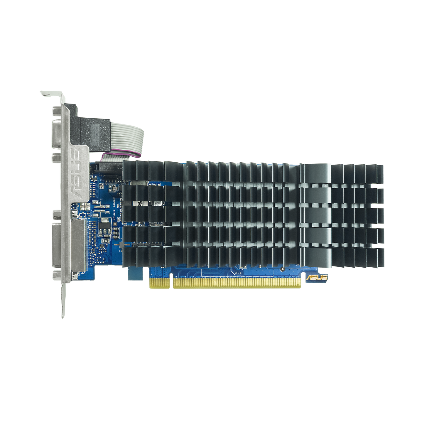 ASUS GeForce GT 710 2GB EVO graphics card alternate view