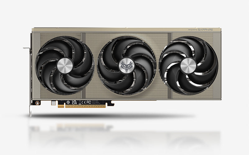 SAPPHIRE NITRO+ RX 9070 XT front view
