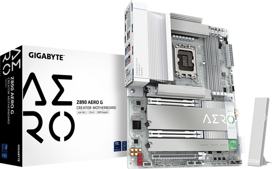 GIGABYTE Z890 AERO G motherboard product view