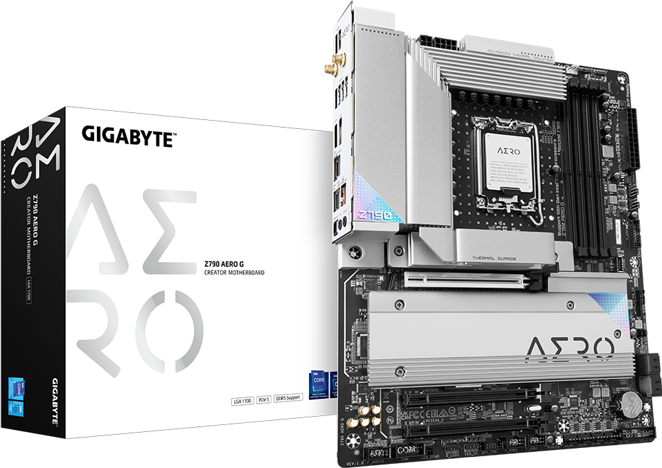 GIGABYTE Z790 AERO G motherboard product view