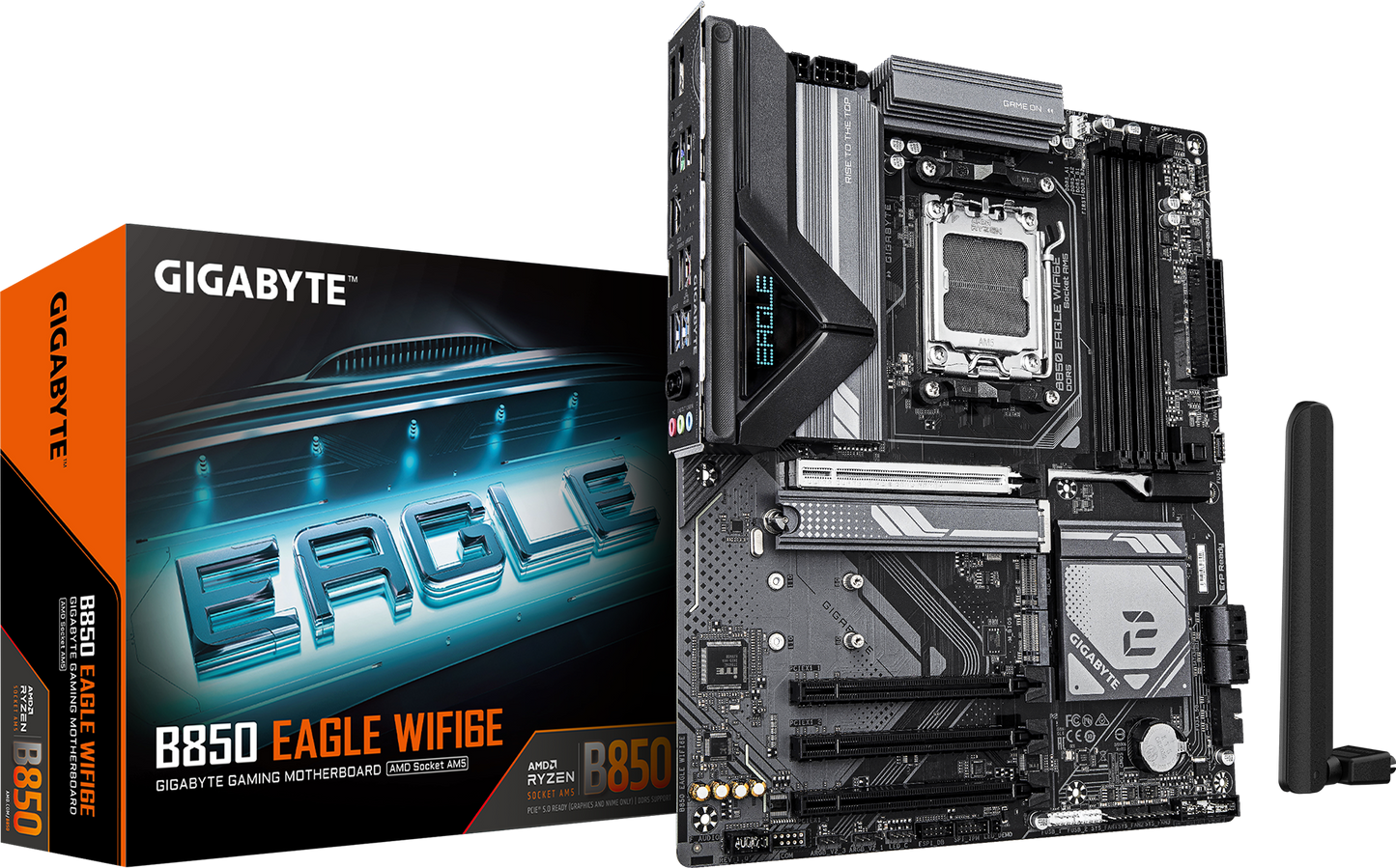 GIGABYTE B850 EAGLE WIFI6E motherboard product view