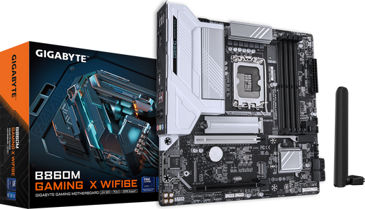 GIGABYTE B860M GAMING X WIFI6E motherboard product view