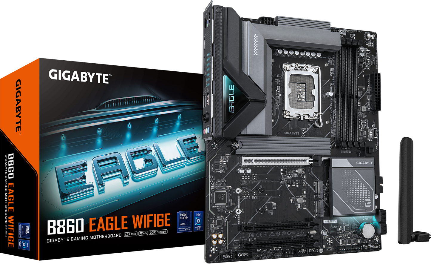 GIGABYTE B860 EAGLE WIFI6E motherboard product view
