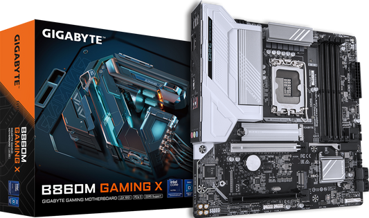 GIGABYTE B860M GAMING X motherboard product view