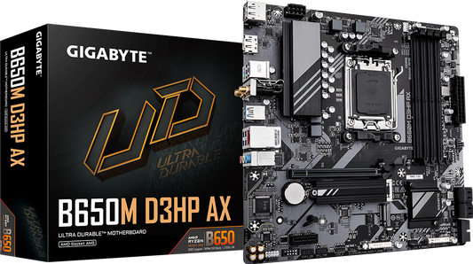 GIGABYTE B650M D3HP AX motherboard product view
