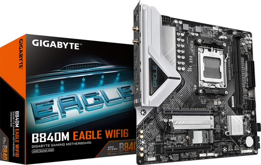 GIGABYTE B840M EAGLE WIFI6 motherboard product view