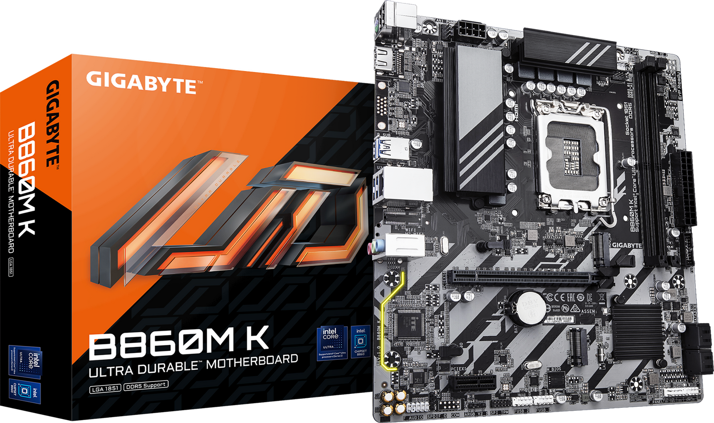 GIGABYTE B860M K motherboard product view