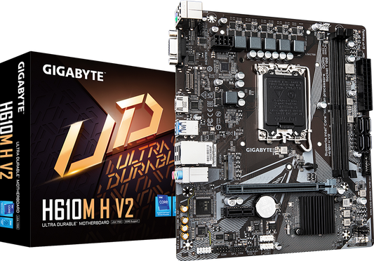 GIGABYTE H610M H V2 motherboard product view