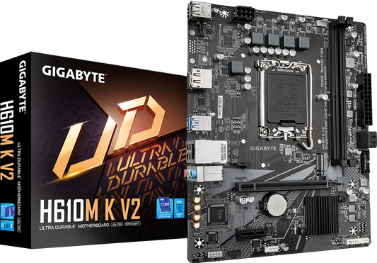 GIGABYTE H610M K V2 motherboard product view