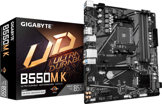 GIGABYTE B550M K motherboard product view