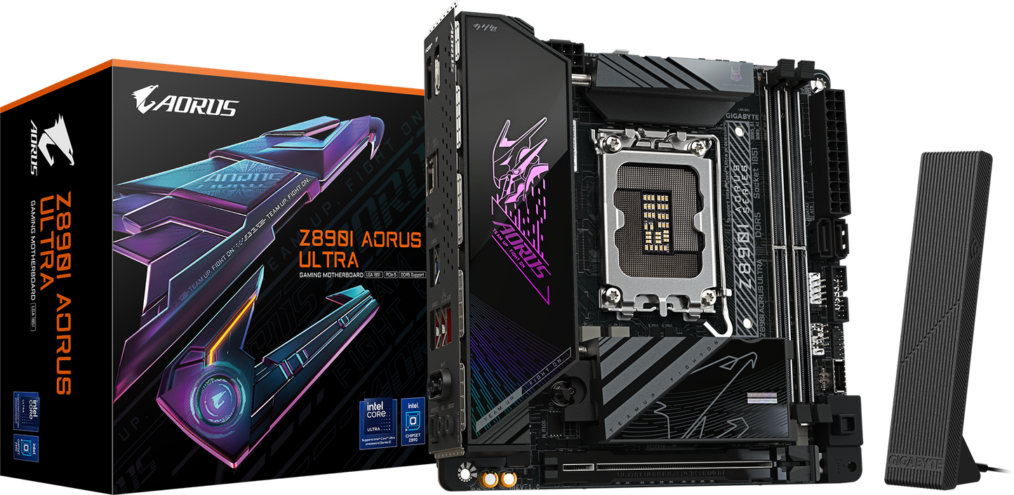 AORUS Z890I ULTRA motherboard product view