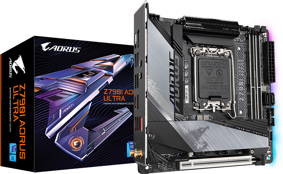AORUS Z790I ULTRA motherboard product view