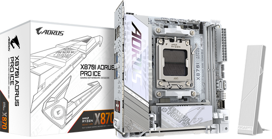 AORUS X870I PRO ICE motherboard product view