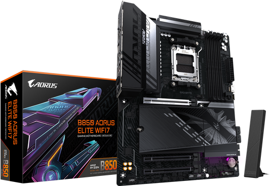 AORUS B850 ELITE WIFI7 motherboard product view