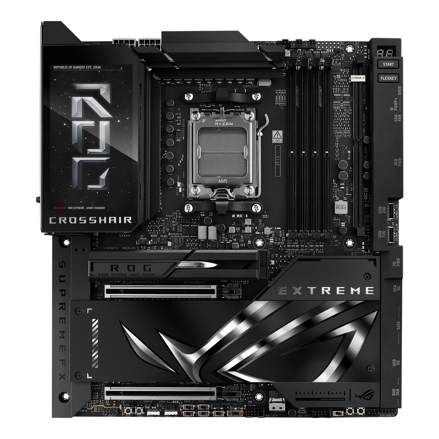 ASUS ROG Crosshair X870E Extreme motherboard product view