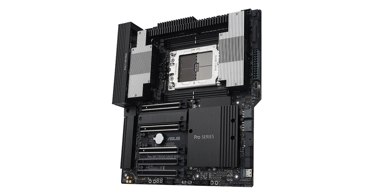 ASUS Pro WS TRX50-SAGE WIFI motherboard product view