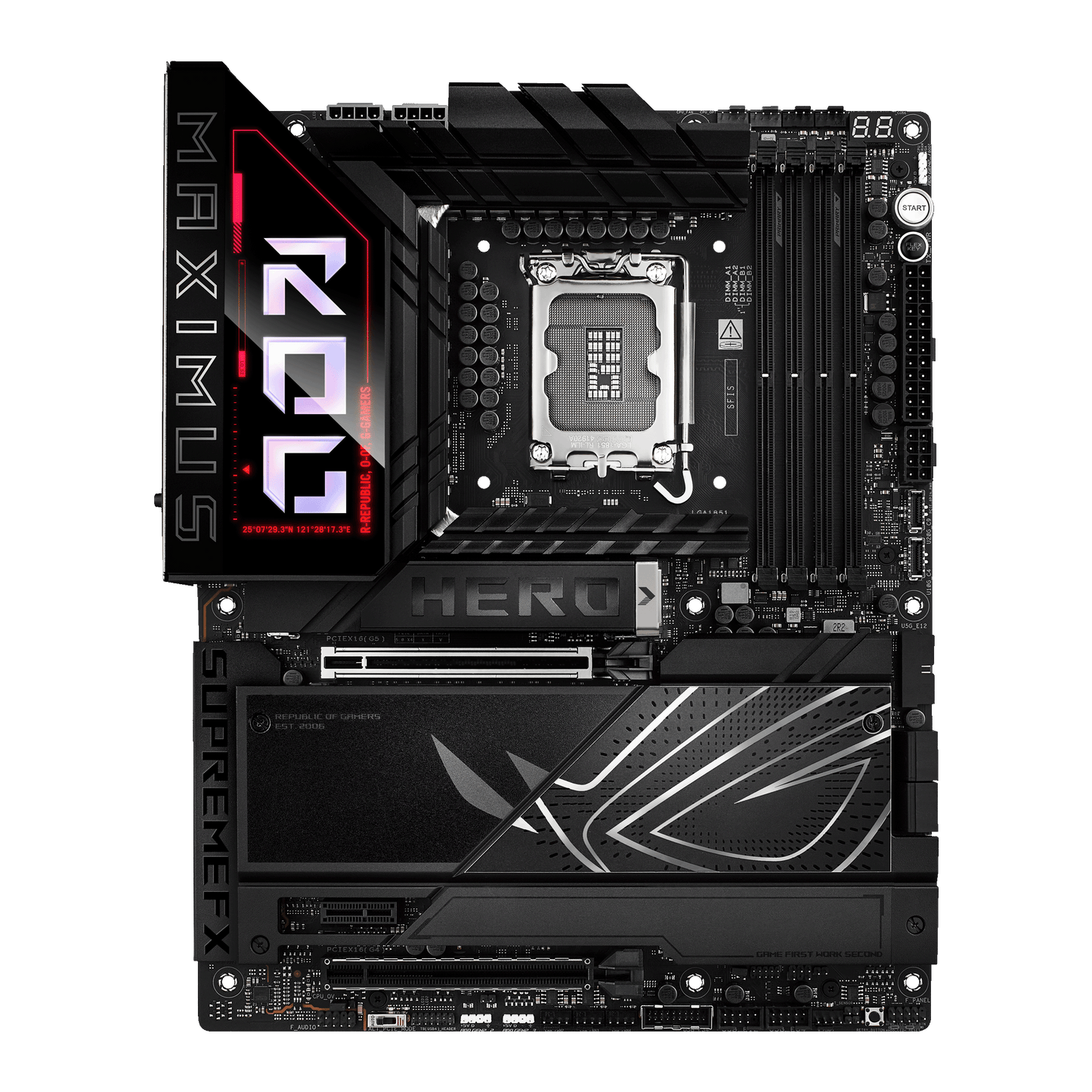 ASUS ROG Maximus Z890 Hero motherboard product view
