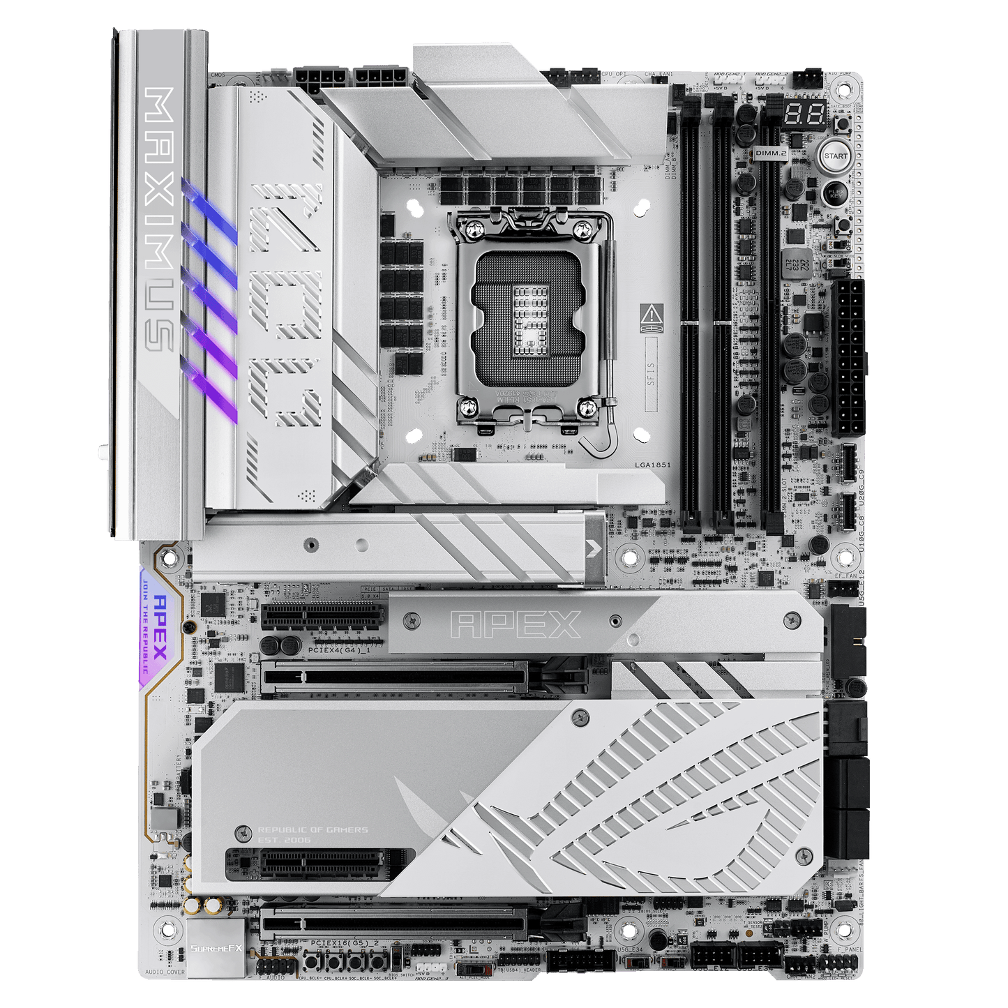 ASUS ROG Maximus Z890 Apex motherboard product view