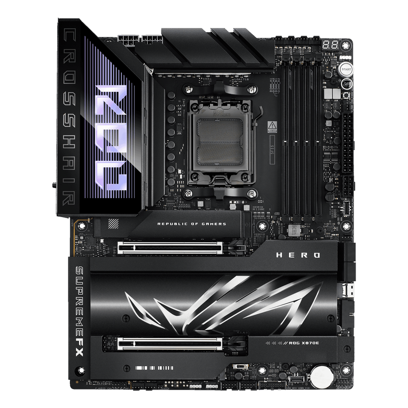 ASUS ROG Crosshair X870E Hero motherboard product view