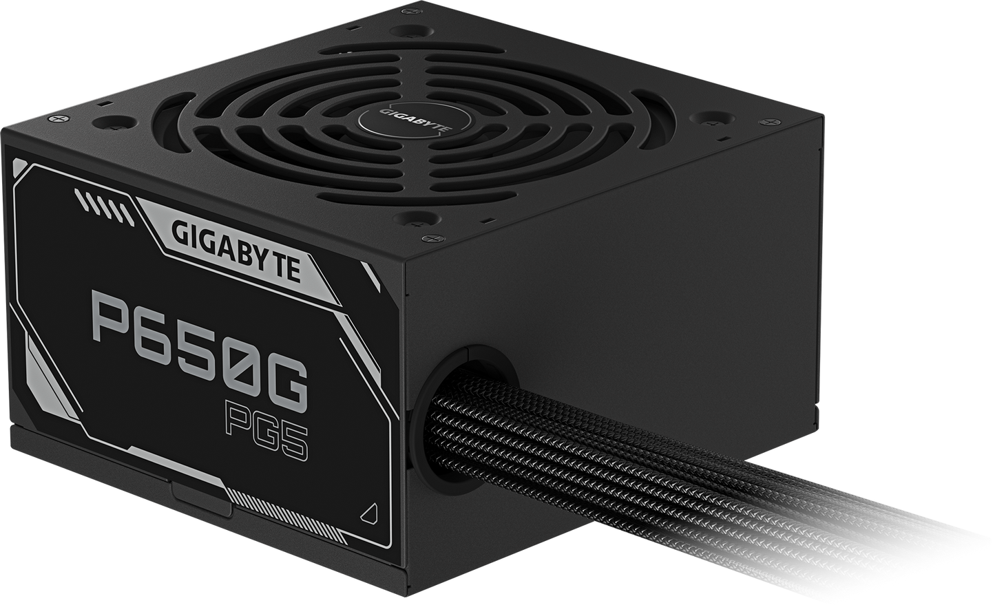 GIGABYTE P650G PCIE 5.1 power supply alternate view
